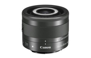 Canon EF-M 28mm f/3,5 Macro IS STM na oficiálním snímku. Foto: Canon.cz
