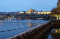 Canon RF 45mm F1.2 STM - recenze - Praha v noci