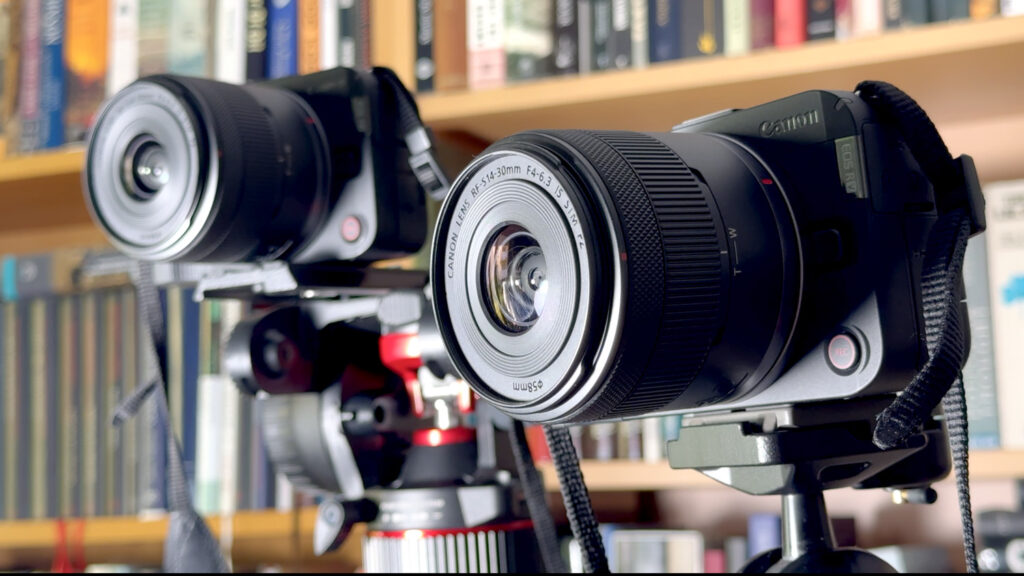 Canon R50 V a Live Switcher Mobile