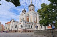 Kostel v Tallinnu, Estonsko - recenze Xiaomi 14