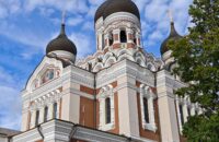 Kostel v Tallinnu, Estonsko - recenze Xiaomi 14