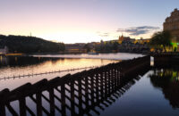 Xiaomi 15T Pro - recenze - noční Praha