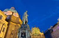 Xiaomi 15T Pro - recenze - noční Praha