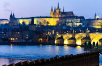 Recenze Xiaomi Redmi Note 14 Pro+ 5G - Hradčany v noci