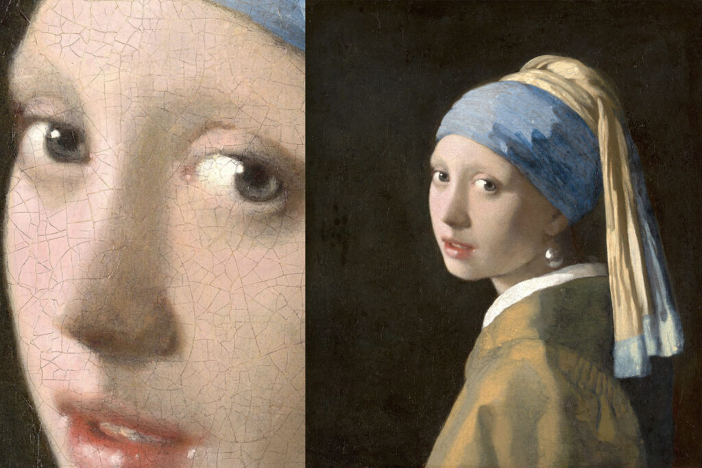 Fotografování portrétů - dívka s perlou