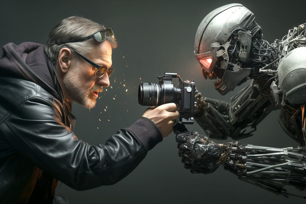 Fotograf vs AI