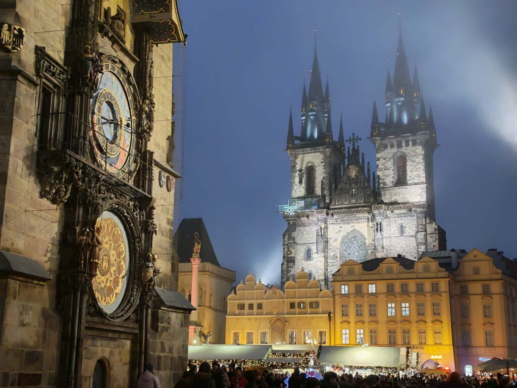 Honor 400 - recenze - Praha v noci