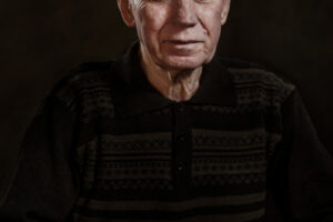 portrét staršího muže