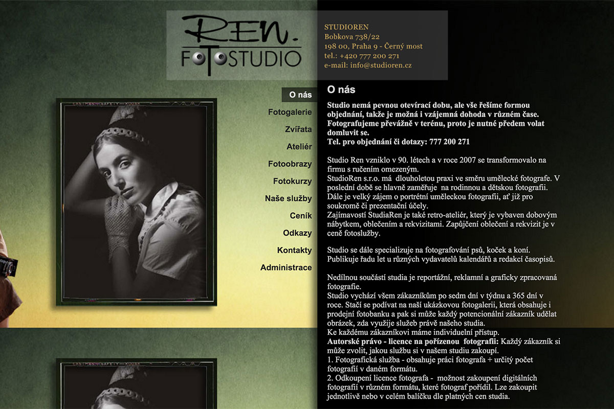 Studio Ren Katalog fotografů