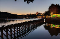 Xiaomi Redmi Note 14 - Praha v noci