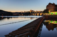 Xiaomi Redmi Note 14 - Praha v noci