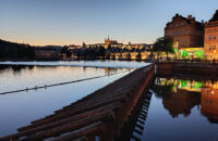 Xiaomi Redmi Note 14 - Praha v noci